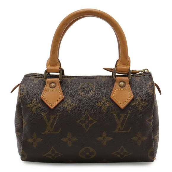Louis Vuitton Handbags - LOUIS VUITTON Brown Monogram Mini Speedy Pouch